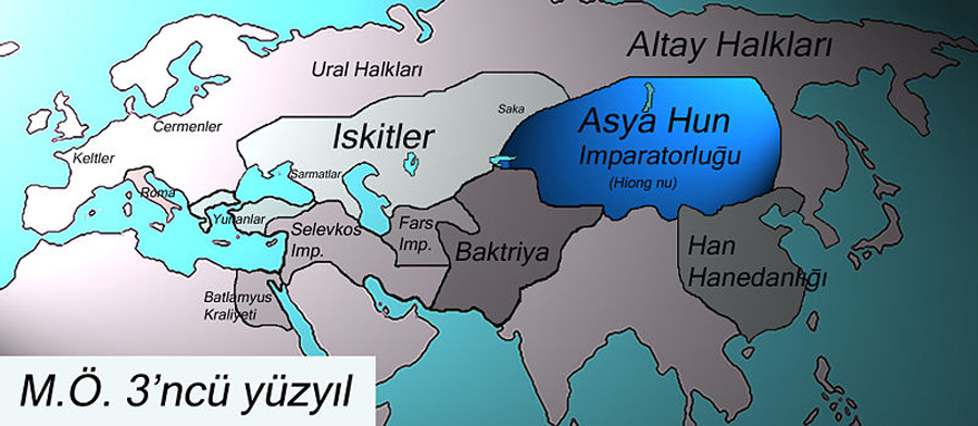 M.Ö. 3'ncü Yüzyılda Türkler - www.turkosfer.com