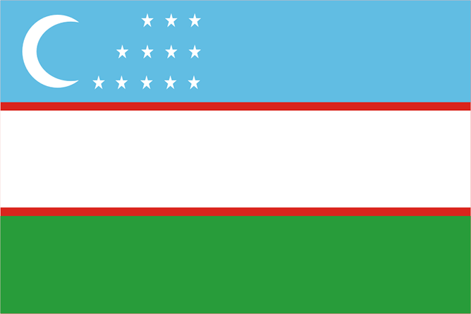 Özbekistan Bayrağı - www.turkosfer.com